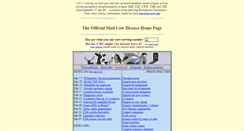 Desktop Screenshot of mad-cow.org